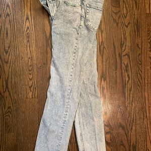 Worn once! Light with Criss-Cross Waistband,